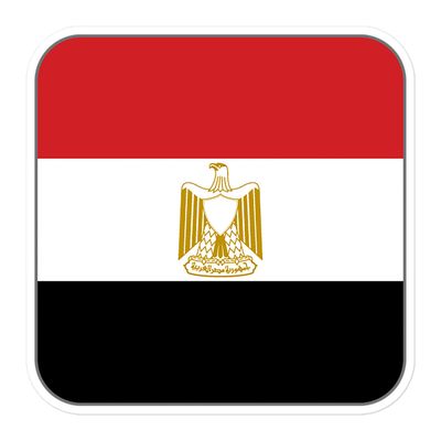 Egypt Flag Sticker