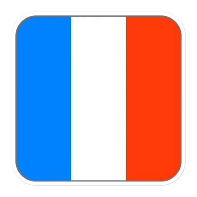 France Flag Sticker