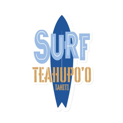 Surfboard Teahupoo Magnet