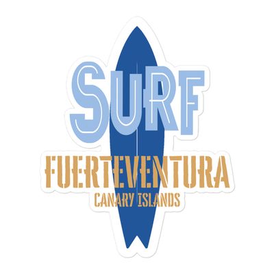 Surfboard Fuerteventura Sticker