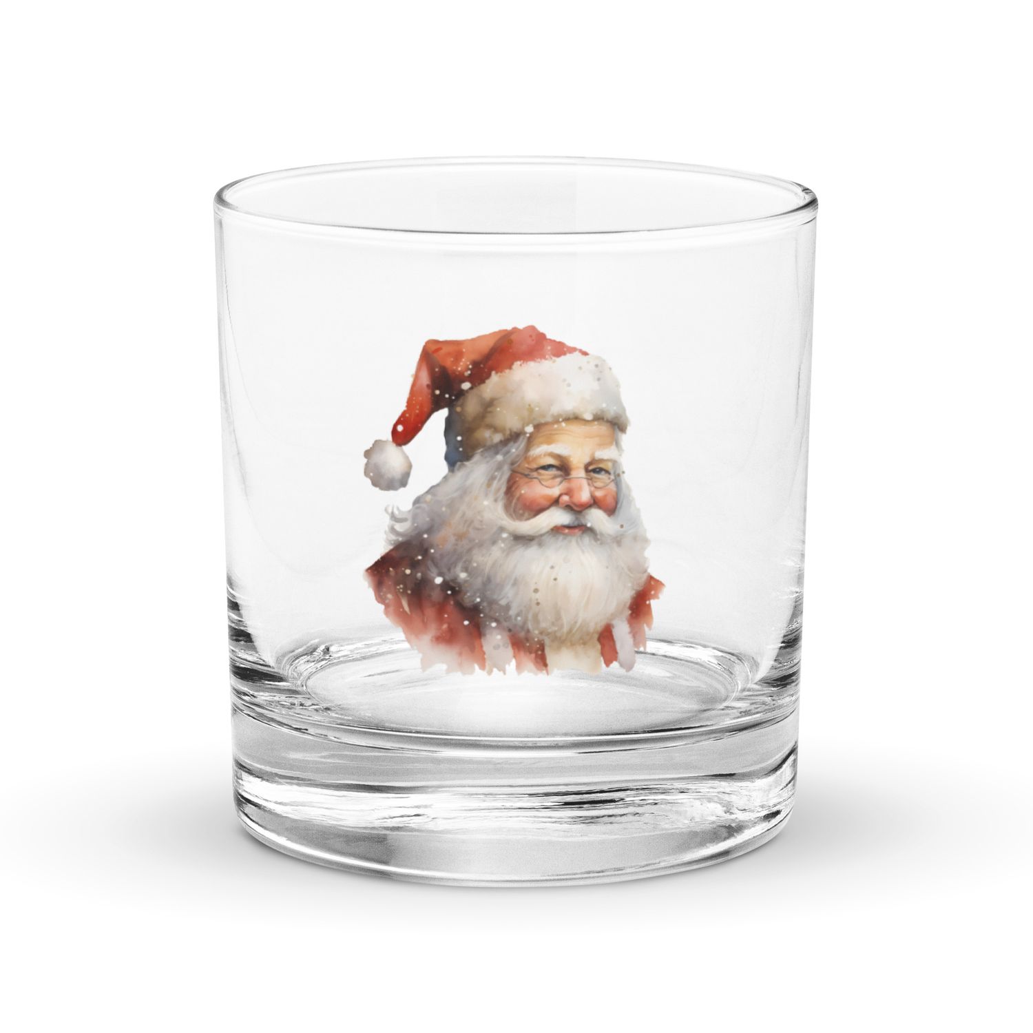 Santa Claus (#1) Rocks Glass