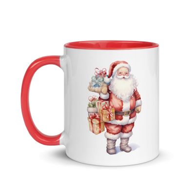 Santa Claus (9) Mug with Color Inside