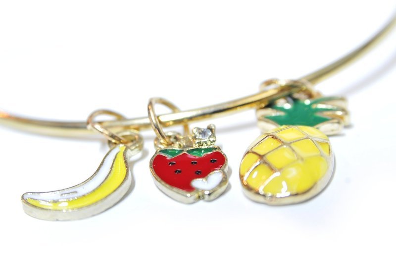 Fruit Charm Bracelet