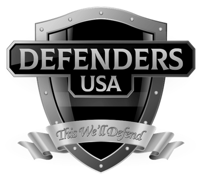 Defenders USA Signature Target #2  (B&W) - 25 Count