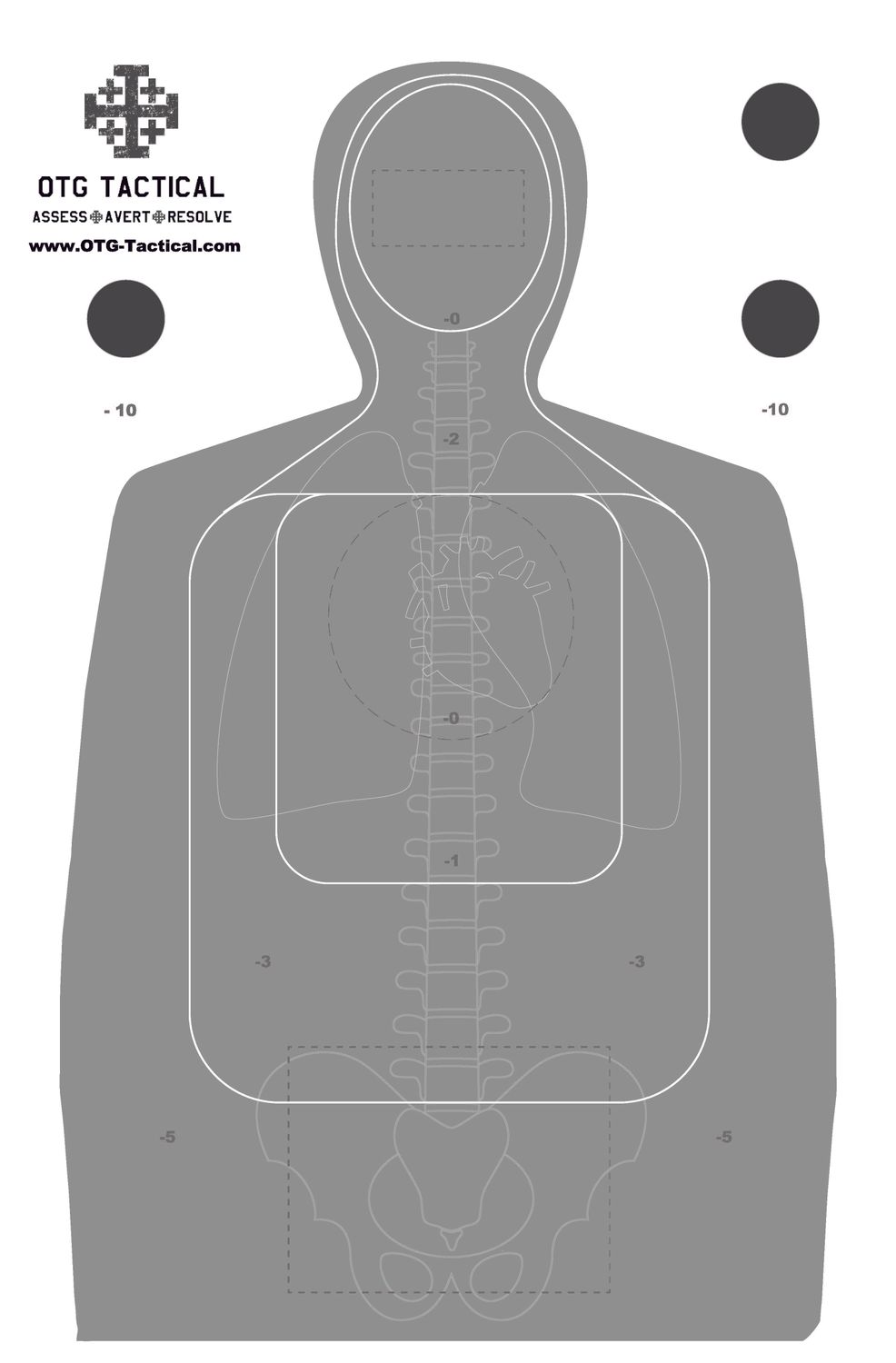 OTG Tactical  - TQ Legacy Target - 50 Pack