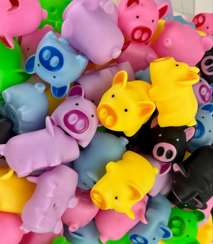 2.5” Rubber Pig Mix 2.5” Rubber Pig Mix
