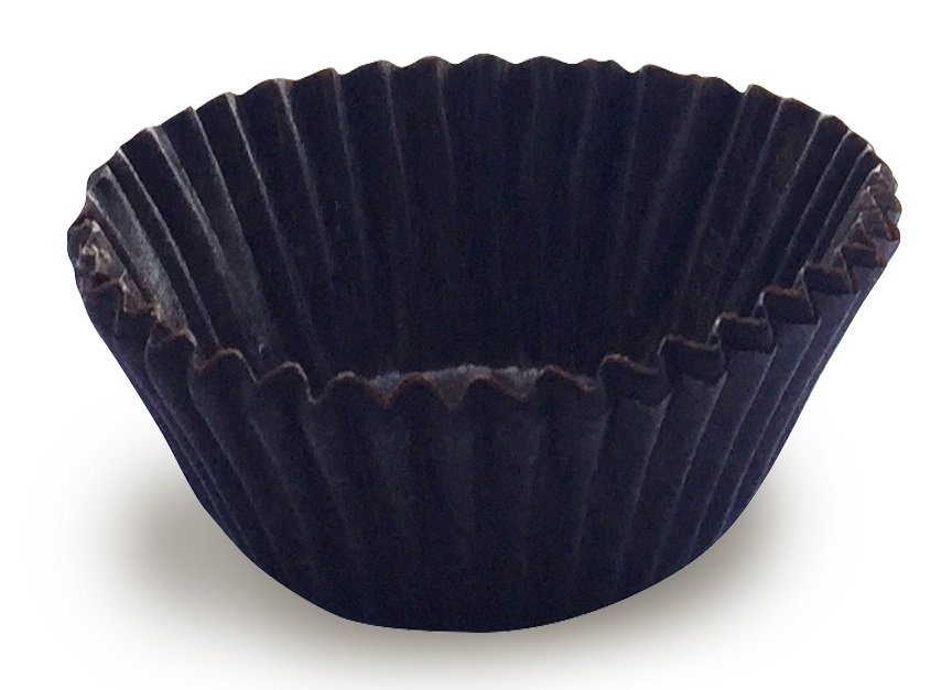 25000 Brown Glassine Chocolate Cups 25mm x 16mm