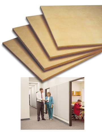 Whispertone Fiberglass Wallboard