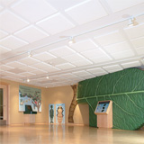pinta Contour Ceiling Tiles for Adhesive Installation