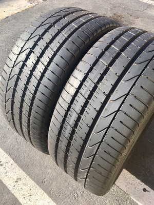 2 USED TIRES 275/35R20 Pirelli P ZERO RFT WITH 90% TREAD LIFE 