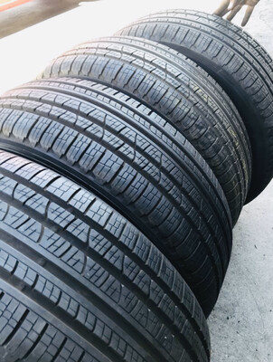 4 USED TIRES 235/60R18 Pirelli SCORPION VERDA A/S RFT WITH 80%
