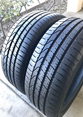 2 USED TIRES 245/40R20 Pirelli P ZERO RFT WITH 90% 2 USED TIRES 245/40R20 Pirelli P ZERO RFT WITH 90%