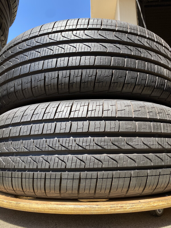 2 USED TIRES 205/55R17 Pirelli CINTURATO P7 RFT WITH 90% TREAD