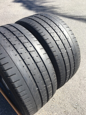 2 USED TIRES 245/35ZR18 Pirelli P ZERO WITH 5/32 2 USED TIRES 245/35ZR18 Pirelli P ZERO WITH 5/32