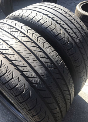 2 USED TIRES 245/40R18 Continental PRO CONTACT GX SSR WITH 60% TREAD LIFE