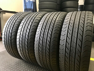 4 USED TIRES 225/45R18 Continental PRO CONTACT GX SSR 60% TREAD LIFE 