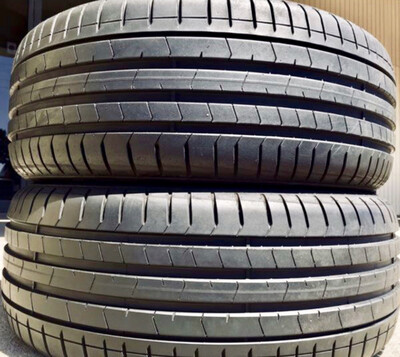 2 USED TIRES 225/40R19 Pirelli P ZERO PZ4 WITH 90% TREAD LIFE 