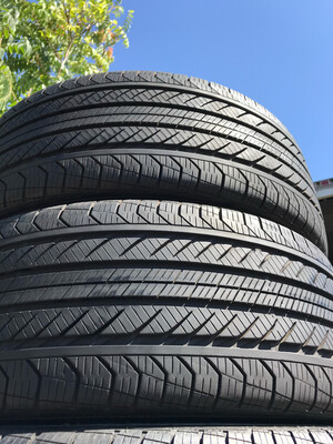 2 USED TIRES 235/45R19 Continental PRO CONTACT GX SSR moe WITH 80% TREAD LIFE 