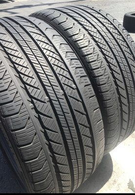 2 USED TIRES 245/40R19 Continental PRO CONTACT GX SSR WITH 70% TREAD LIFE