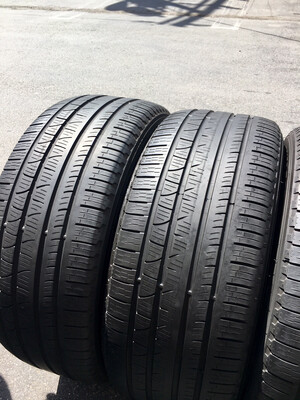 2 USED TIRES 275/50R20 Pirelli SCORPION VERDE A/S WITH 60% TREAD LIFE 