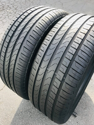 2 USED TIRES 255/45R20 Pirelli SCORPION VERDA A/S RFT WITH 90% TREAD LIFE