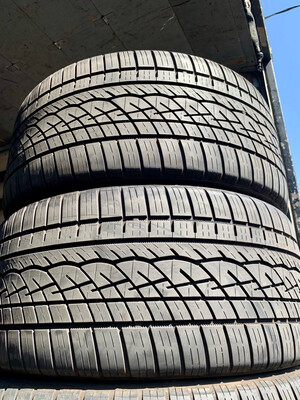 2 USED TIRES 295/35ZR21 Continental CONTROL CONTACT SPORT A/S WITH 65%TREAD $80 FOR BOTH