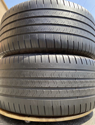 2 USED TIRES 285/40R20 Goodyear EAGLE SPORT A/S RFT WITH 50% TREAD LIFE