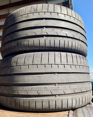 2 USED TIRES 275/30ZR20 Continental SPORT CONTACT 6 WITH 65% TREAD LIFE