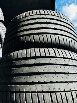 2 USED TIRES 315/35R22 Michelin PILOT SPORT4 SUV ZP WITH 99% TREAD LIKE NEW