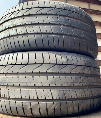 2 USED TIRES 285/40R22 Pirelli P ZERO WITH 70% TREAD LIFE