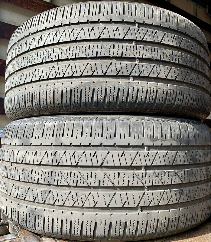 2 USED TIRES 285/40R22 Hankook DYNAPRO HP2 Plus WITH 50% TREAD LIFE