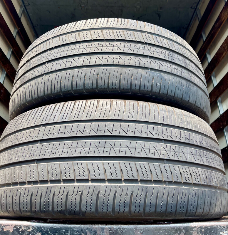 2 USED TIRES 275/50R20 Pirelli SCORPION ZERO A/S WITH 50% TREAD LIFE