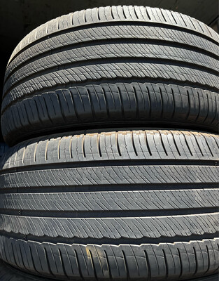 2 USED TIRES 275/50R20 Michelin PRIMACY TOUR A/S WITH 60% TREAD LIFE
