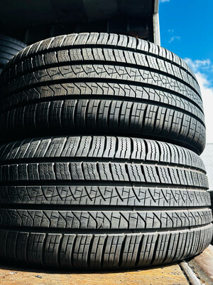 2 USED TIRES 275/50R20 Pirelli SCORPION ZERO A/S WITH 90% TREAD LIFE