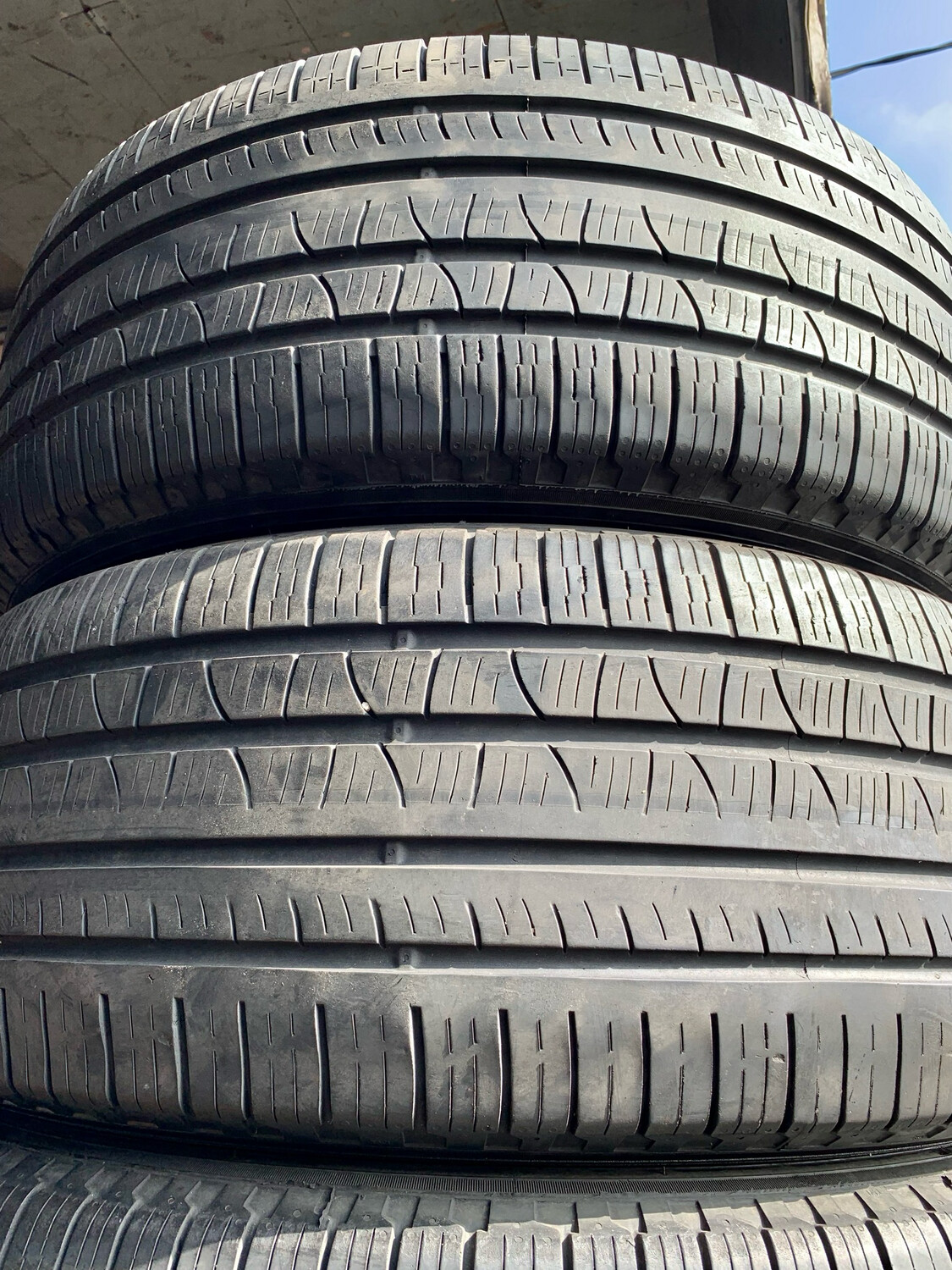 2 USED TIRES 265/45R20 Pirelli SCORPION VERDA A/S WITH 60% TREAD LIFE
