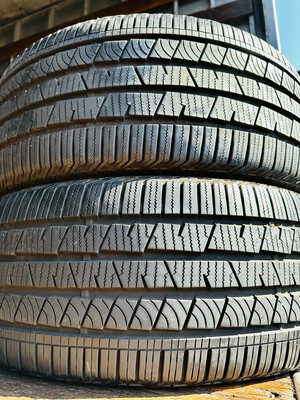 2 USED TIRES 255/45R20 Continental CROSS CONTACT LX SPORT WITH 90% TREAD LIFE