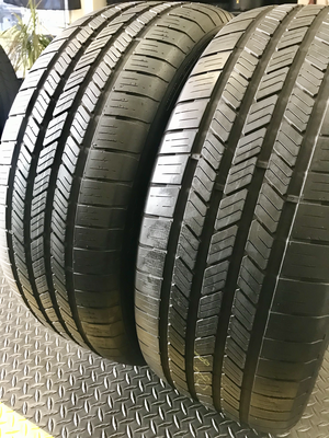 2 USED TIRES 235/45R19 Goodyear EAGLE LS-2 RUN ON FLAT WITH 60% TREAD LIFE 