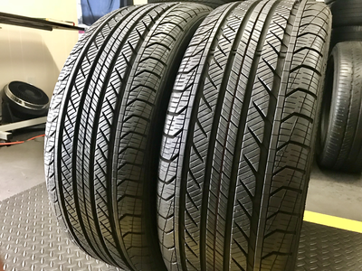 2 USED TIRES 225/45R18 Continental PRO CONTACT GX SSR WITH 95% TREAD LIFE 