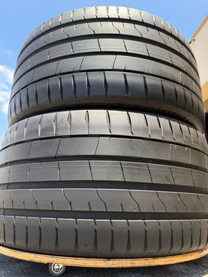 2 USED TIRES Continental 285/30R22 SPORTCONTACT 7 WITH 90% TREAD LIFE