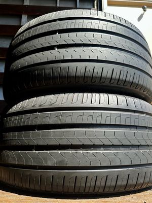 2 USED TIRES Pirelli 285/40R20 CINTURATO P7 WITH 75% TREAD LIFE