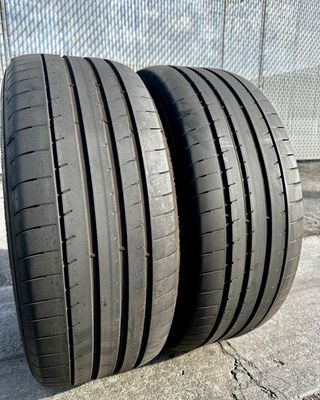 2 USED TIRES Goodyear 255/45R20 EAGLE F1 ASYMMETRIC 5 WITH 60% TREAD LIFE