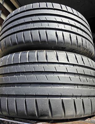 2 USED TIRES Michelin 245/35ZR20 PILOT SPORT 4S WITH 95% TREAD LIFE