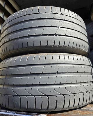 2 USED TIRES Pirelli 245/35ZR20 P ZERO WITH 50-60% TREAD LIFE