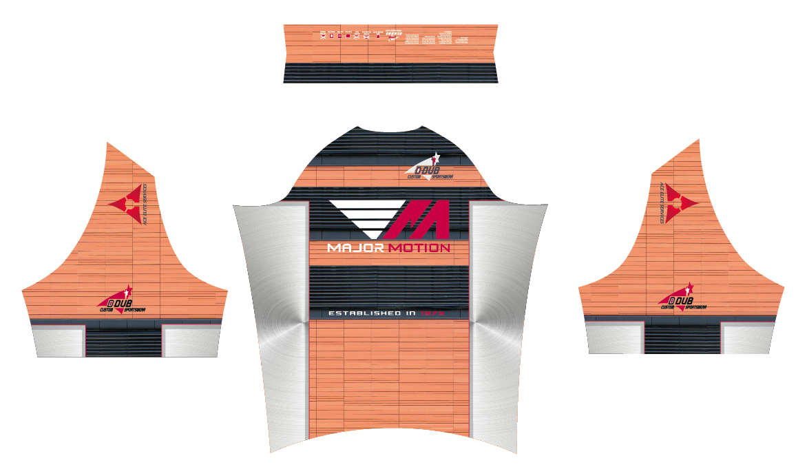 MAJOR MOTION PROTO Short Sleeve Race Cut Women&#39;s Jersey