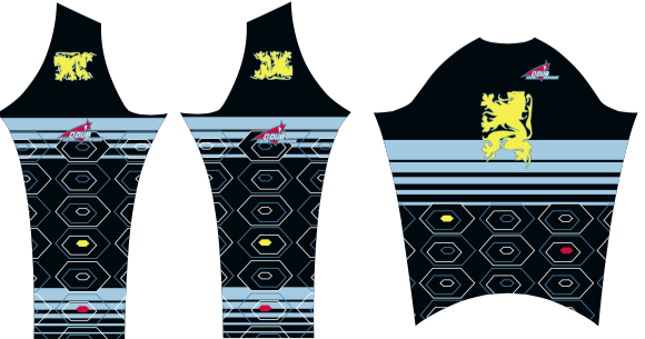Belgian Octagon-Black Men&#39;s Summer Long Sleeve Race Cut  Jersey