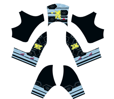 Belgian Octagon-Black Pro Elite Men&#39;s Bib Short