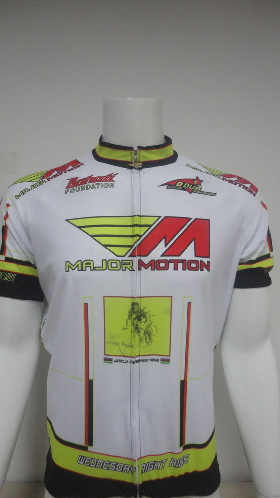 Major Motion Wednesday Night Womens Short Sleeve Race Cut  Jersey (slight blemishes on rear)