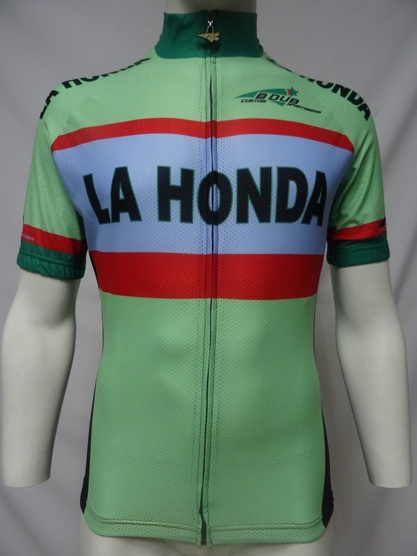 LA HONDA Men&#39;s Summer Short Sleeve Race Cut  Jersey