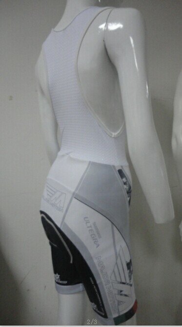 Major Motion Anniversary WHITE Pro Elite Men&#39;s Bib Short