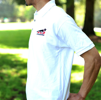 D Dub Logo Pique Knit Polo Shirt